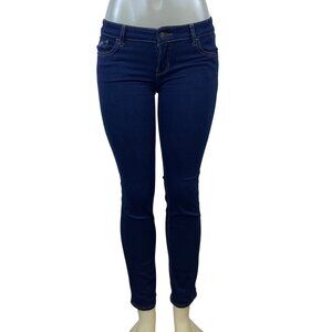 Hollister Women’s Dark Wash Denim Skinny Jeans Stretch Size 5S W27 L31